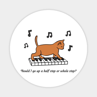 Music Theory Cat Magnet